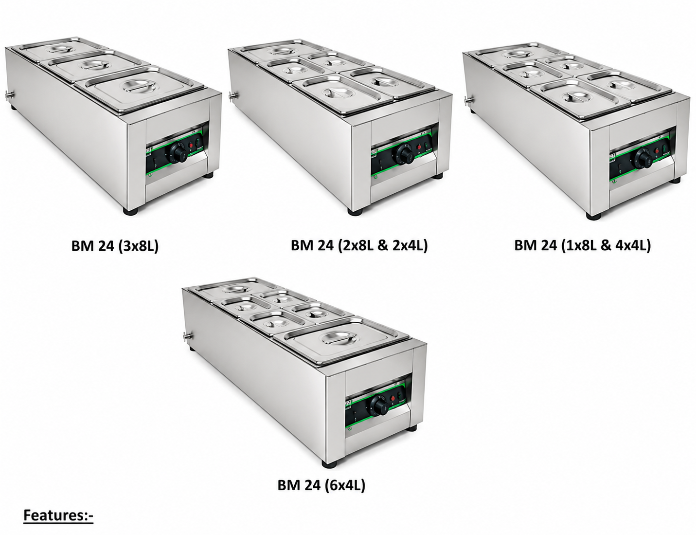 BM 24 Commercial Bain Marie